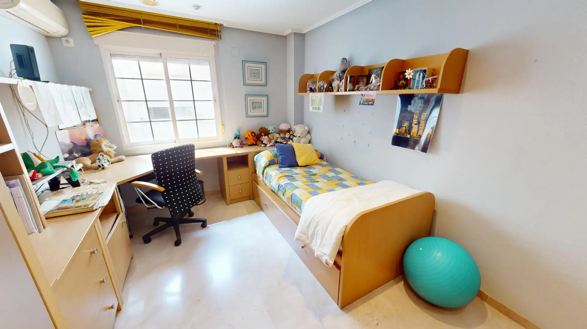 Schlafzimmer von Wohnung zum Verkauf in Elche / Elx mit Klimaanlage, Heizung und Abstellraum