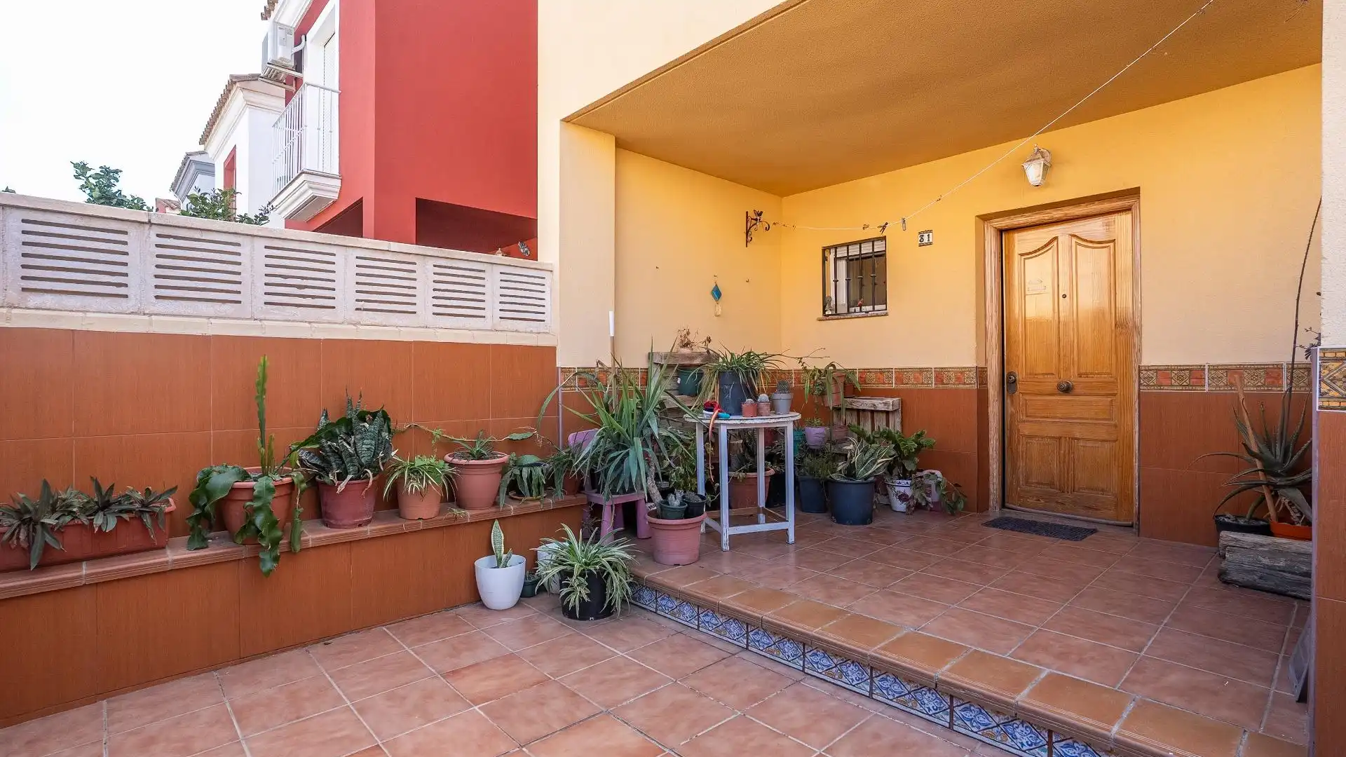 Terrace of Single-family semi-detached for sale in Benahadux  with Air Conditioner and Storage room