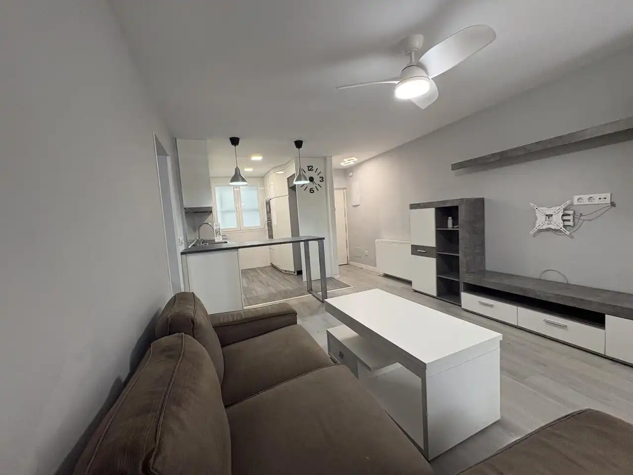 Sala de estar de Piso de alquiler en Madrid con Aire acondicionado y Calefacción