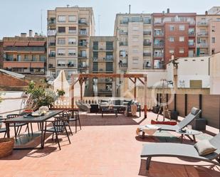 Terrace of Apartment to rent in  Barcelona Capital  with Air Conditioner, Heating and Terrace