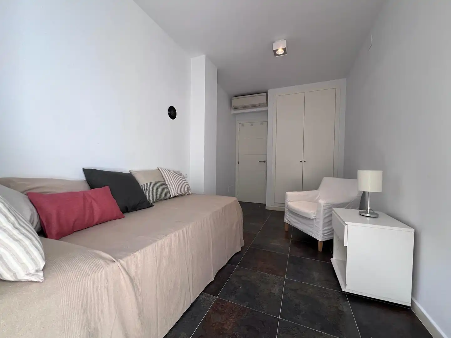 Bedroom of Apartments for rent in Marina Botafoc - Platja de Talamanca