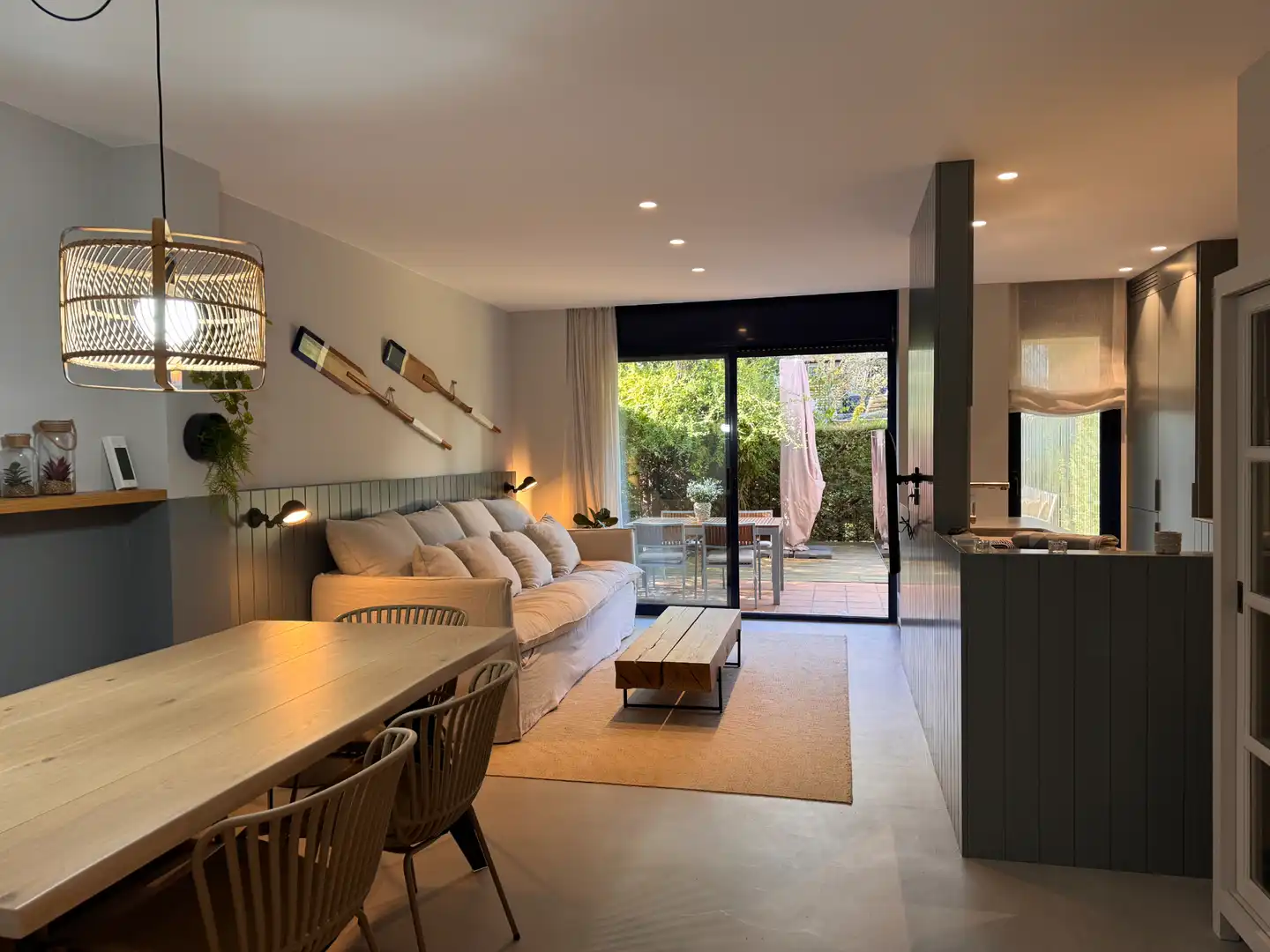 Living room of Flat for sale in Palafrugell  with Air Conditioner, Heating and Private garden