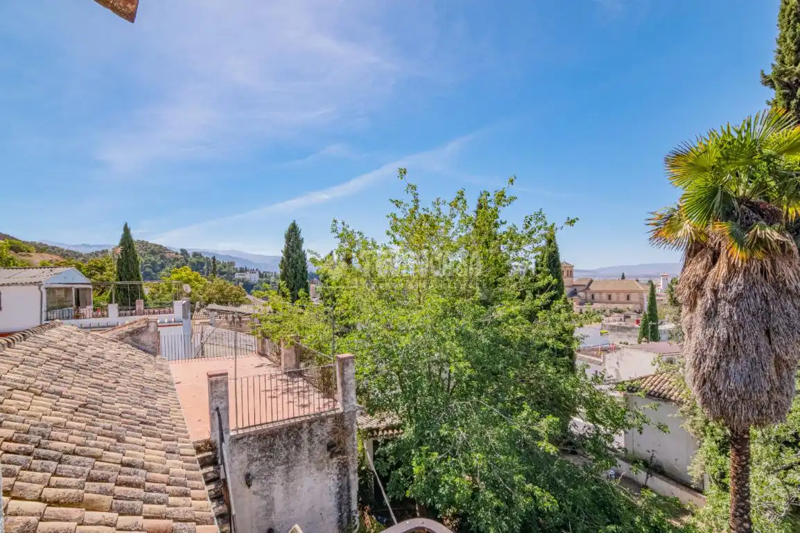 Exterior view of Houses for sale in Granada  with Heating, Terrace and Swimming Pool