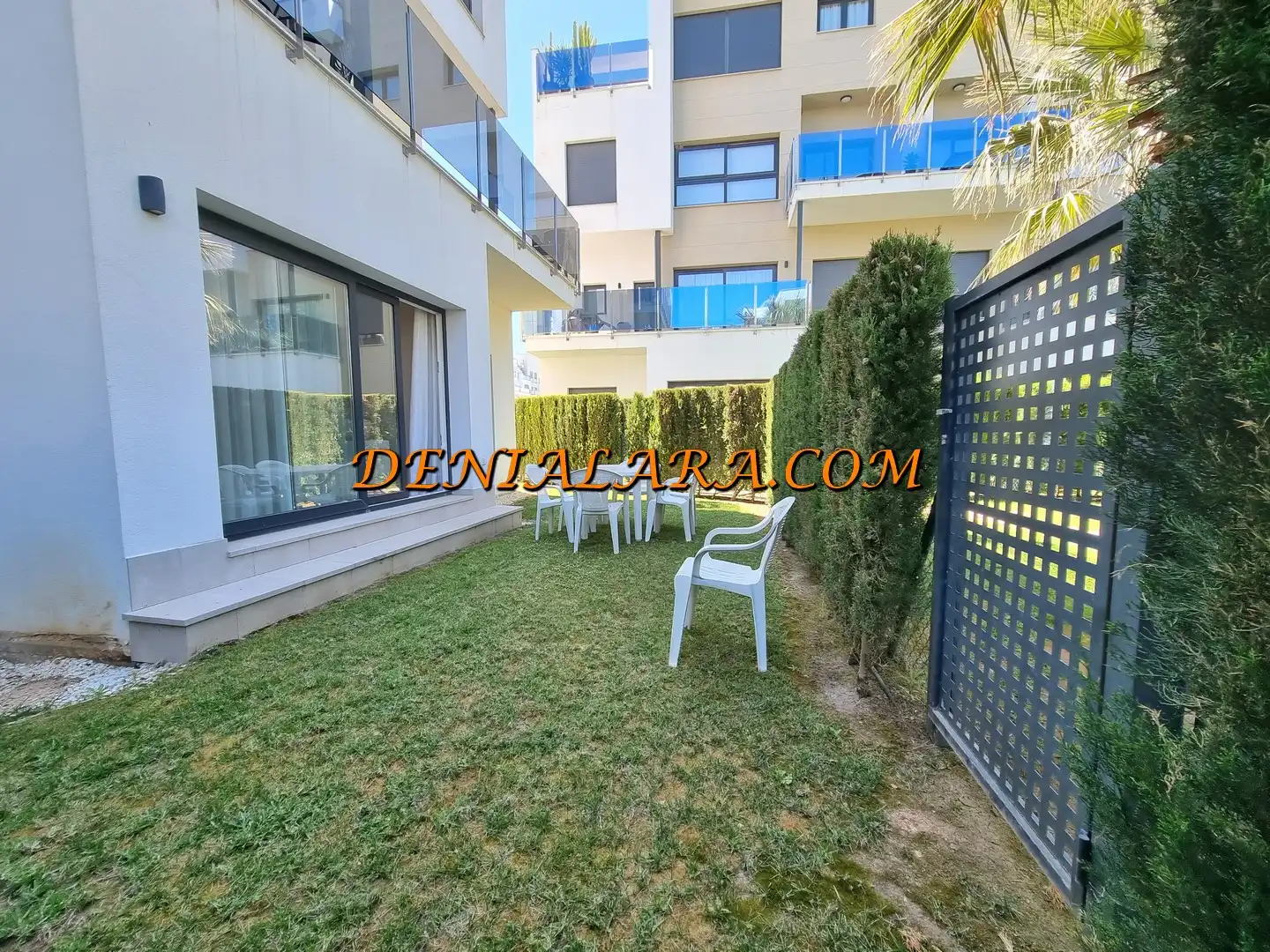 Jardín de Apartamento en venta en Oliva con Aire acondicionado, Jardín privado y Terraza