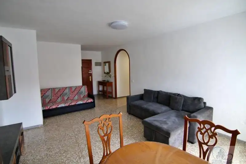 Sala de estar de Piso de alquiler en Los Realejos con Terraza, Amueblado y Balcón