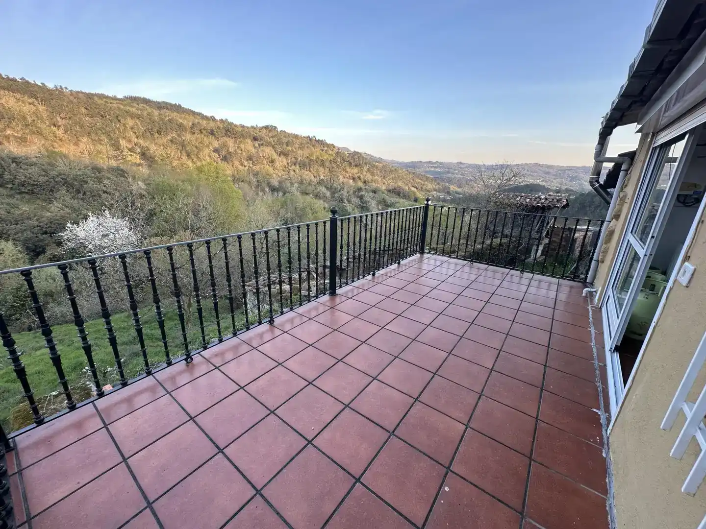 Terrassa de Casa adosada en venda en A Peroxa  amb Balcó