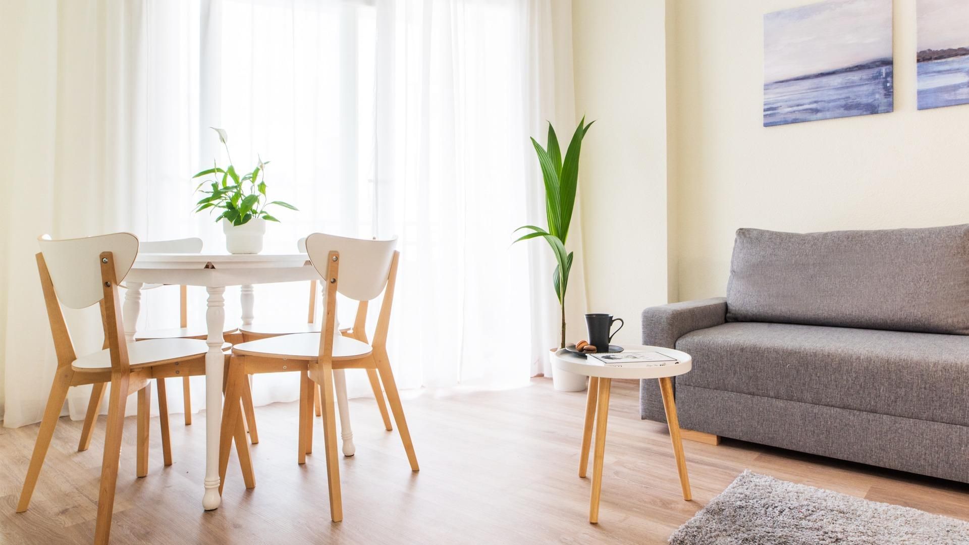 Living room of Flat for sale in Torremolinos  with Air Conditioner, Private garden and Terrace