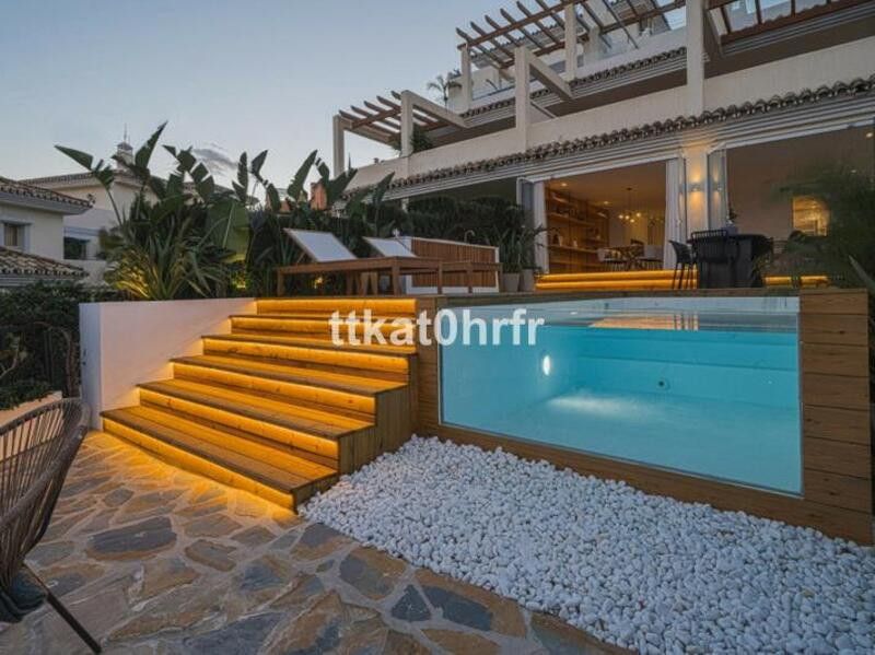 Terrassa de Planta baixa de lloguer en Marbella amb Aire condicionat, Terrassa i Moblat