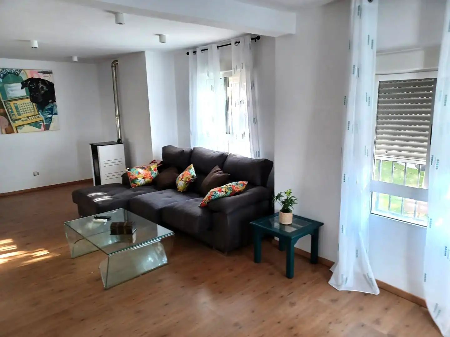 Wohnzimmer von Haus oder Chalet zum Verkauf in Lorca mit Klimaanlage, Privatgarten und Terrasse