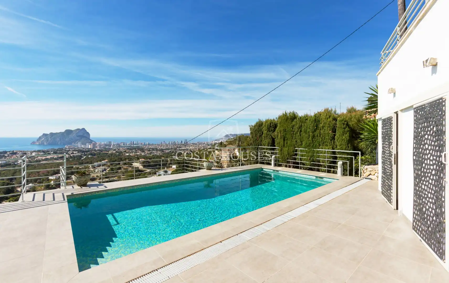 Swimming pool of Houses for sale in Benissa  with Air Conditioner, Heating and Private garden