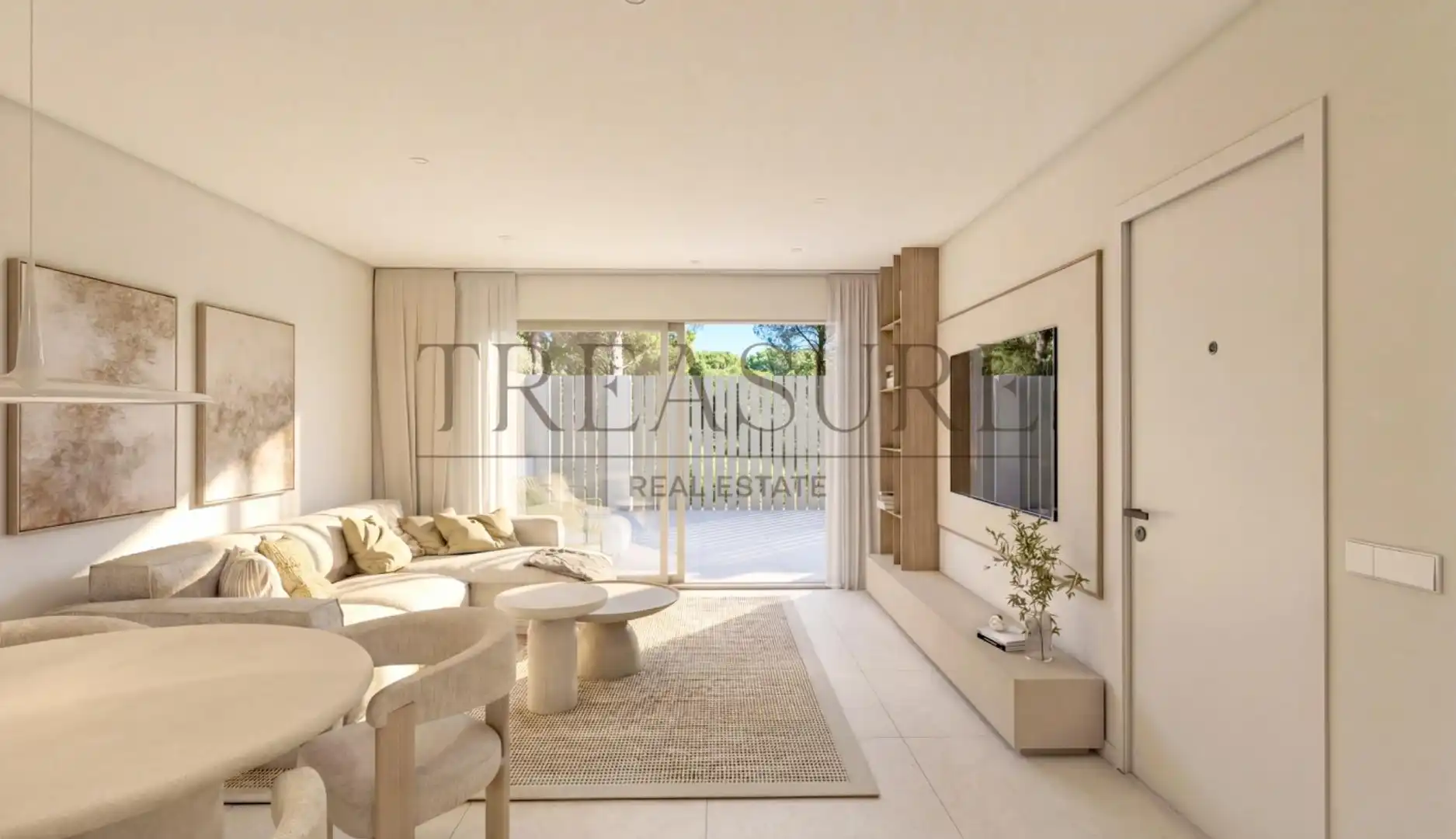 Sala de estar de Casa adosada en venta en Murcia con Calefacción, Jardín privado y Terraza