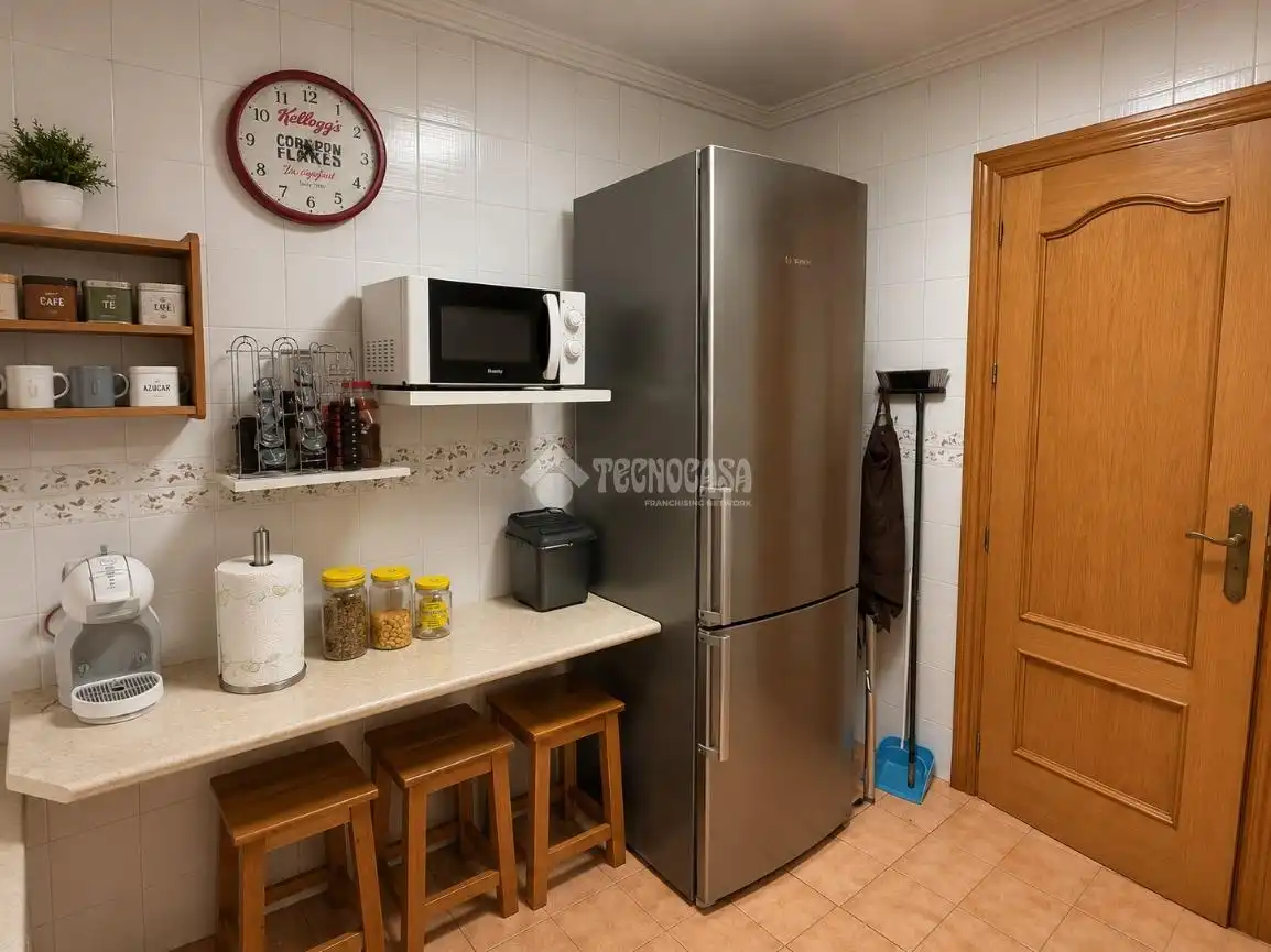 Kitchen of Flat for sale in Málaga  with Air Conditioner, Terrace and Storage room
