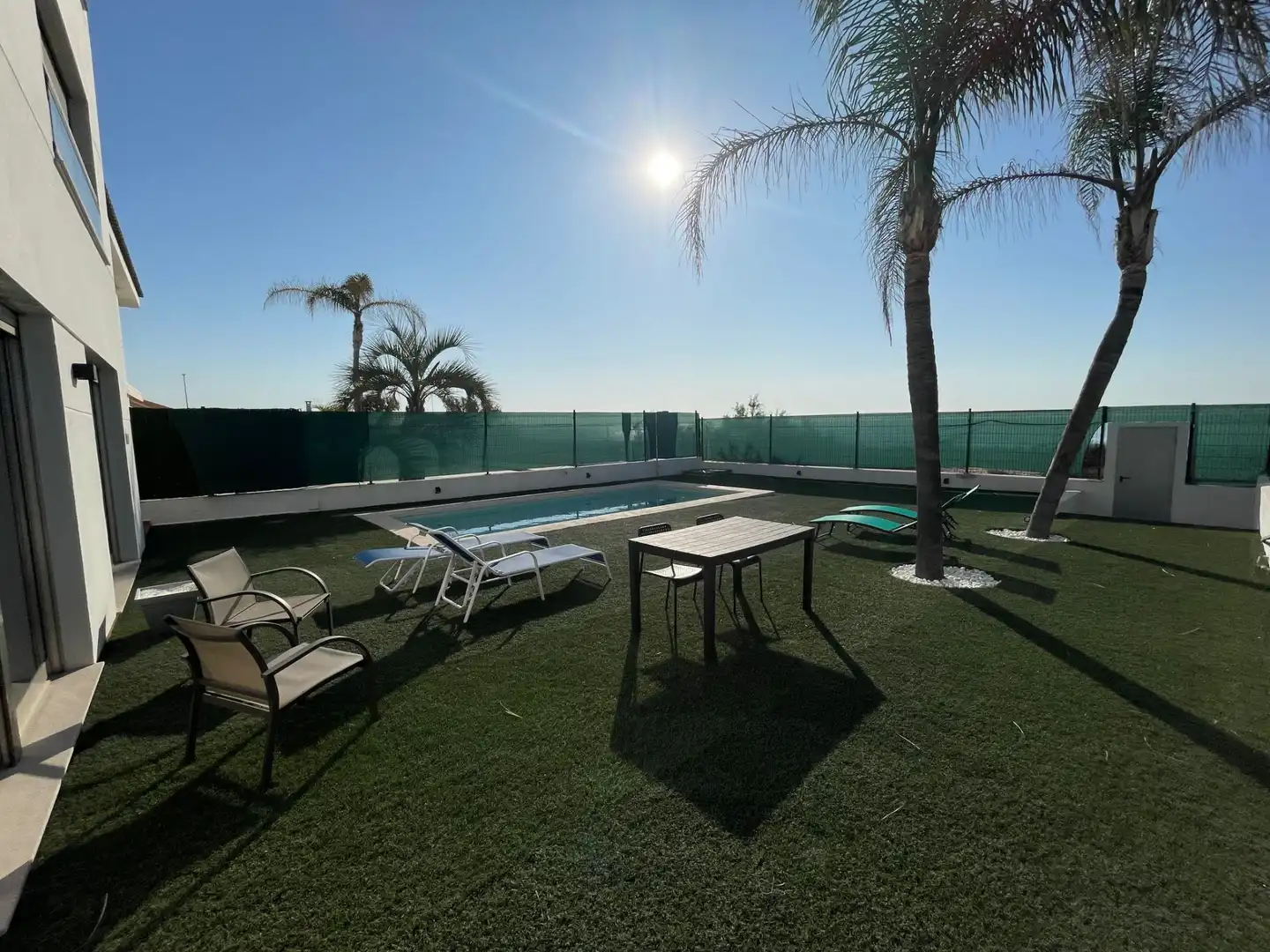 Piscina de Casa o chalet en venta en Burriana / Borriana con Aire acondicionado, Jardín privado y Trastero