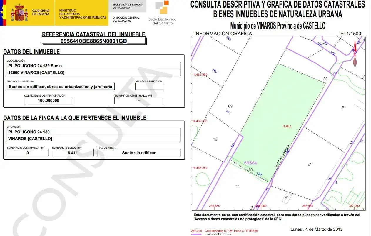 Terreny residencial en venda a Carrer Saldonar P 27, imagen 3