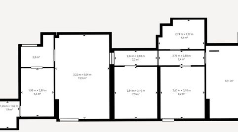 Foto 3 de Piso en venta en Carrer de María Montessori (pedagoga), Tres Forques, Valencia Capital