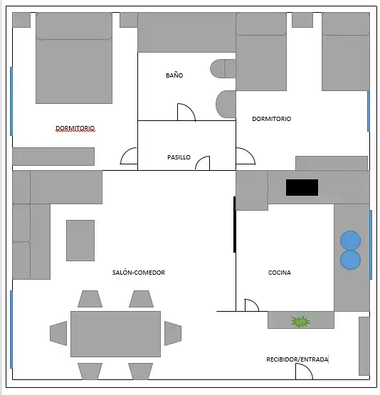 Piso en venta en Chipiona con Calefacción