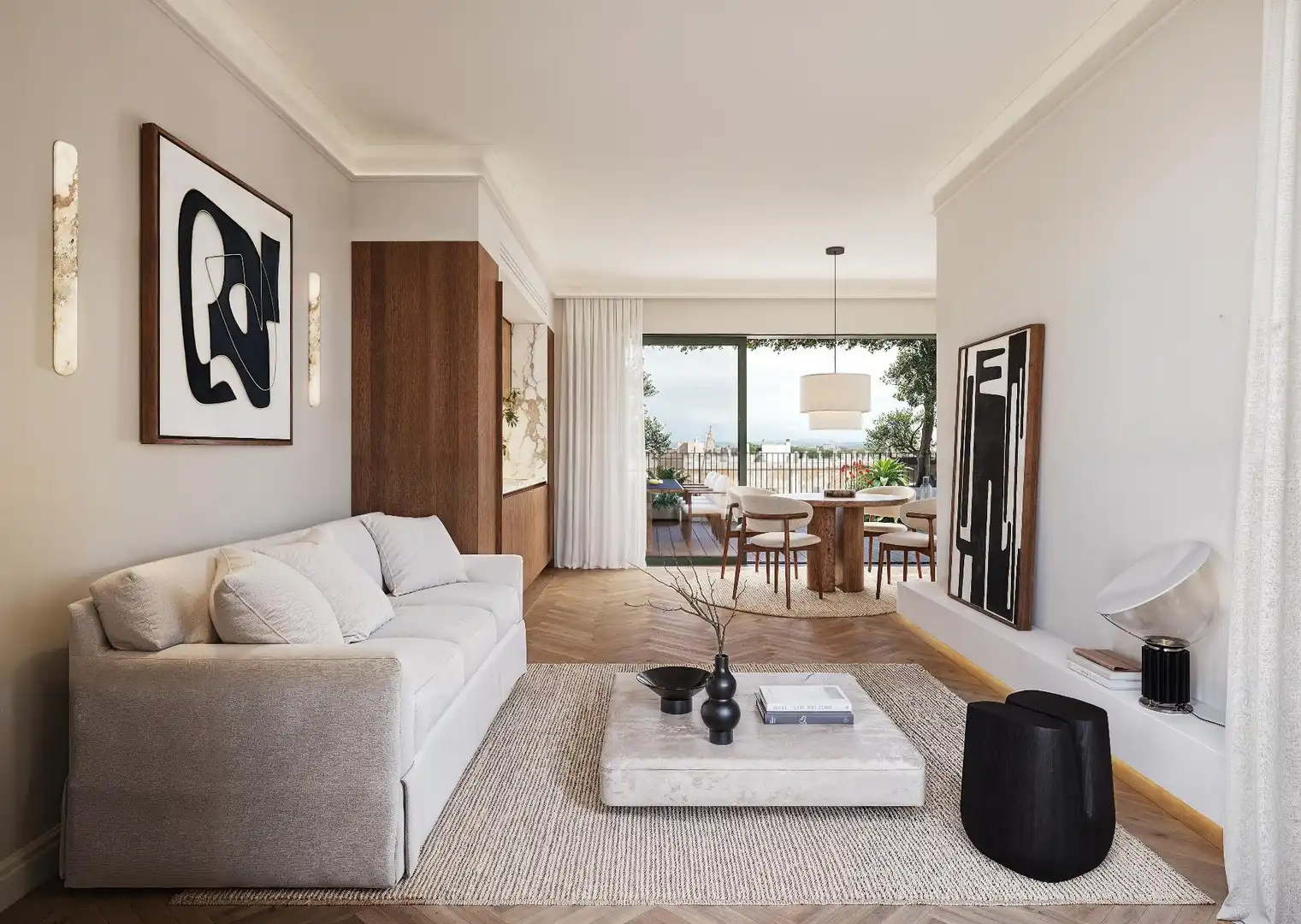 Wohnzimmer von Dachboden zum Verkauf in  Palma de Mallorca