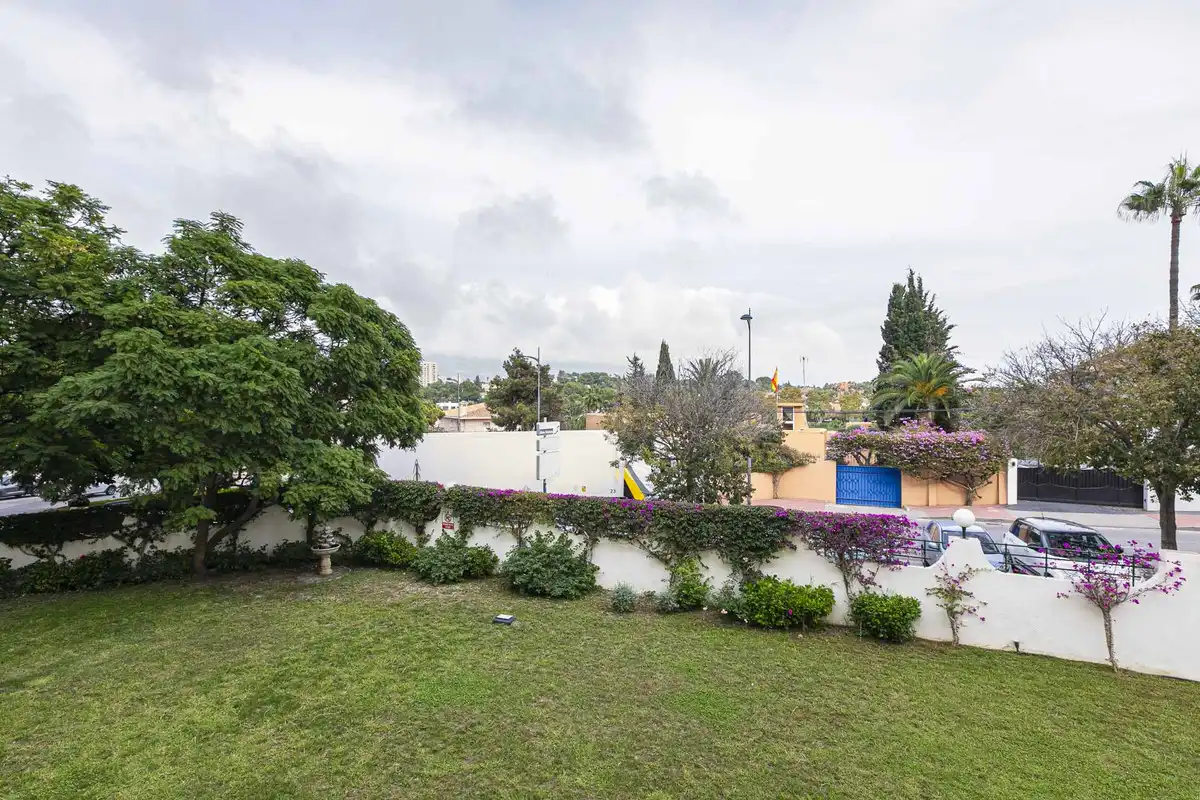 Garden of Apartments for sale in Marbella  with Air Conditioner, Heating and Terrace