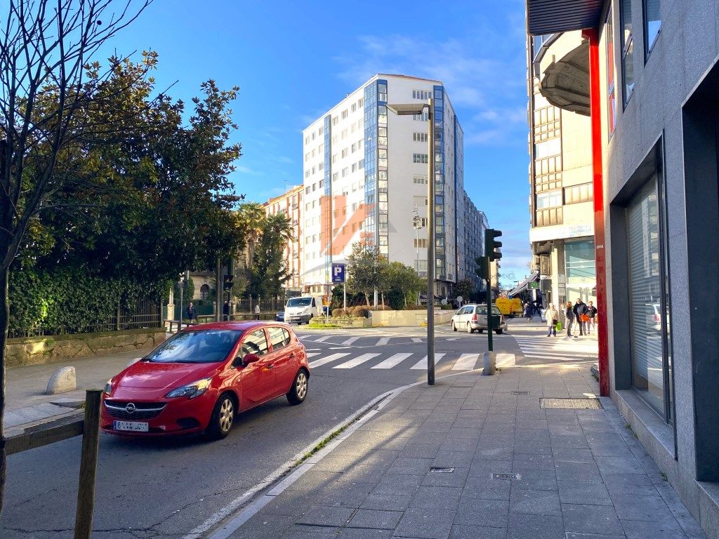 Exterior view of Flat for sale in Santiago de Compostela   with Heating, Oven and Washing machine