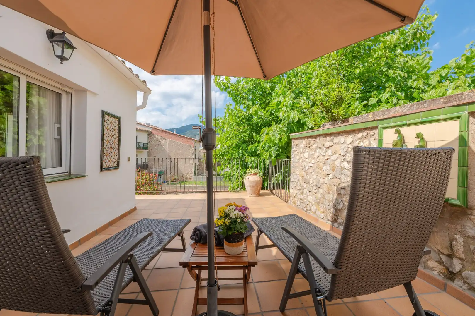 Terrace of Country homes for sale in Tortellà  with Heating