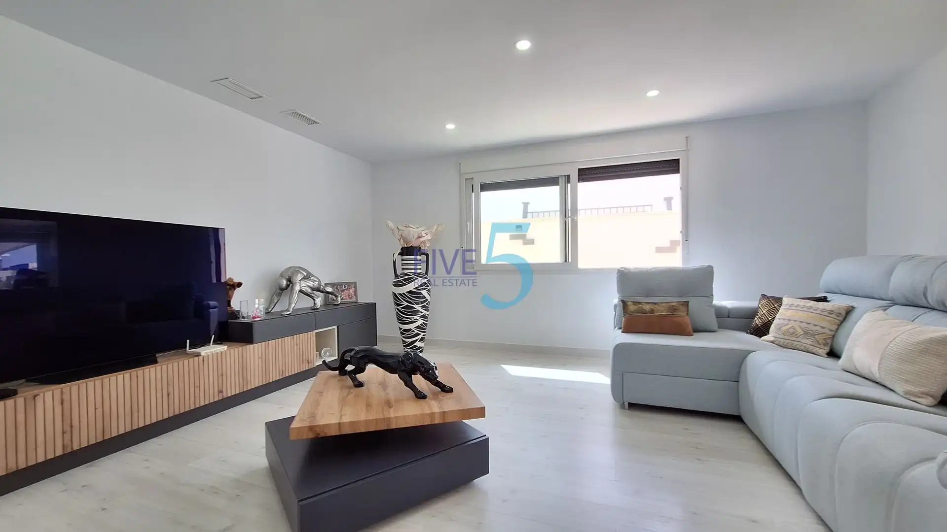 Sala de estar de Casa o chalet en venta en San Fulgencio con Aire acondicionado, Terraza y Trastero