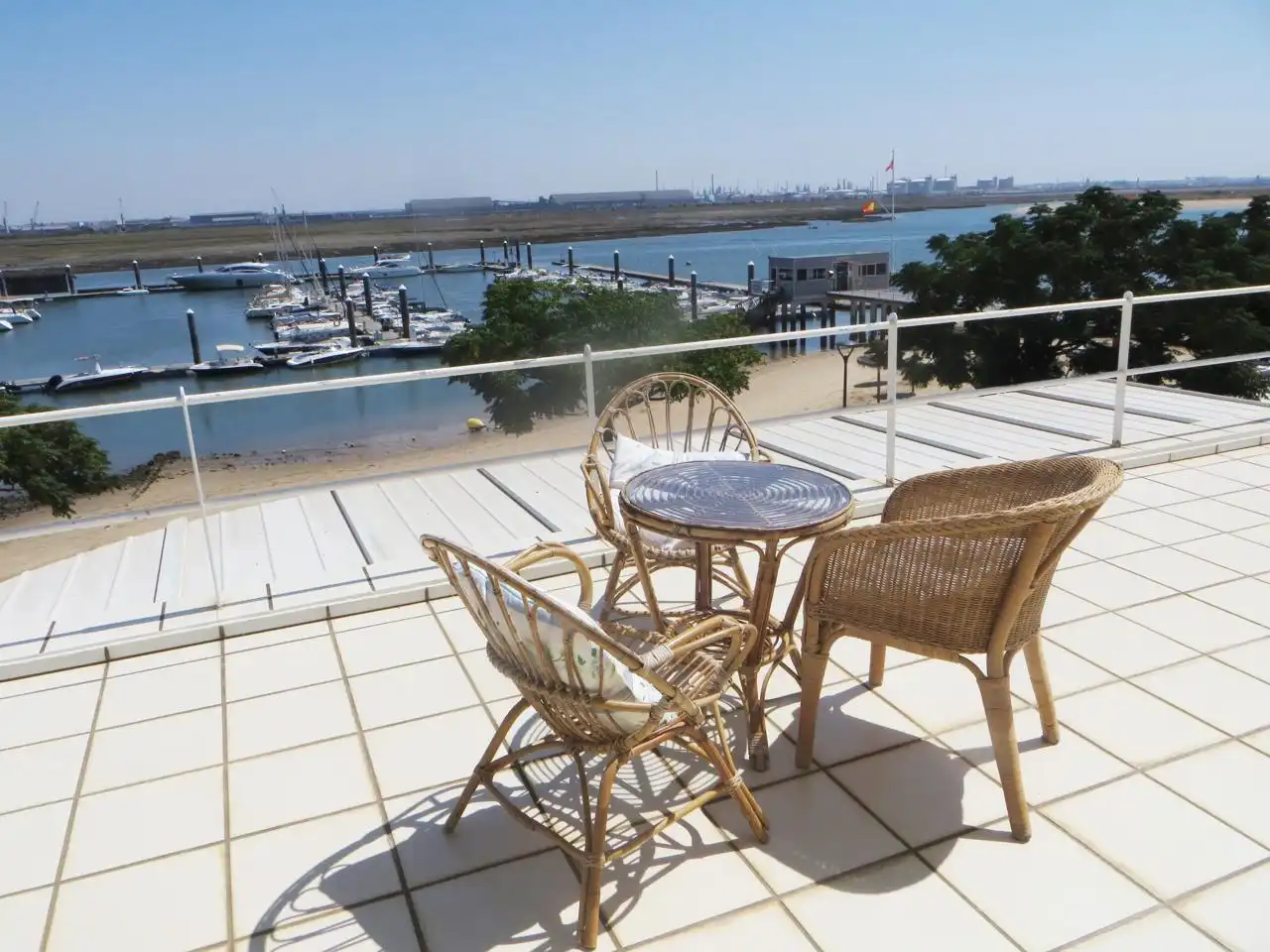 Terrassa de Casa o xalet de lloguer en Punta Umbría amb Jardí privat, Moblat i Balcó