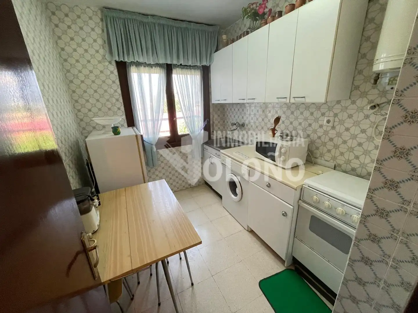Küche von Wohnung zum Verkauf in Casalarreina mit Abstellraum, Möbliert und Ofen