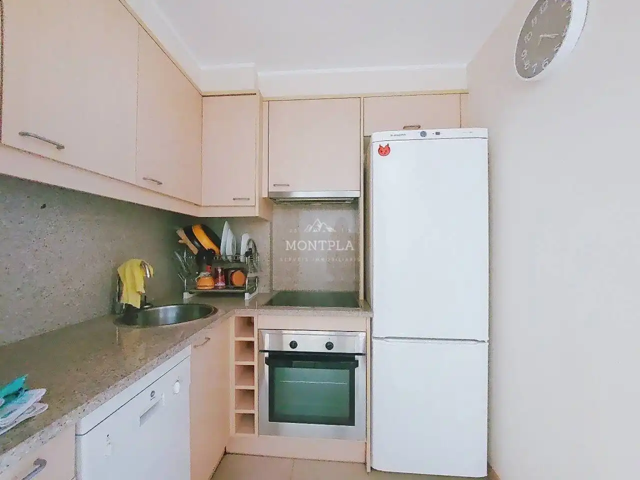 Kitchen of Flat for rent in Canillo  with Storage room, Furnished and Balcony