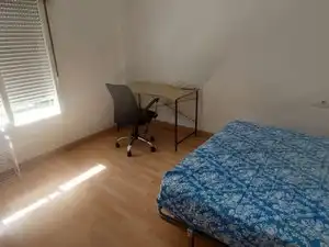Schlafzimmer von Wohnung zur untervermieten in Málaga mit Möbliert
