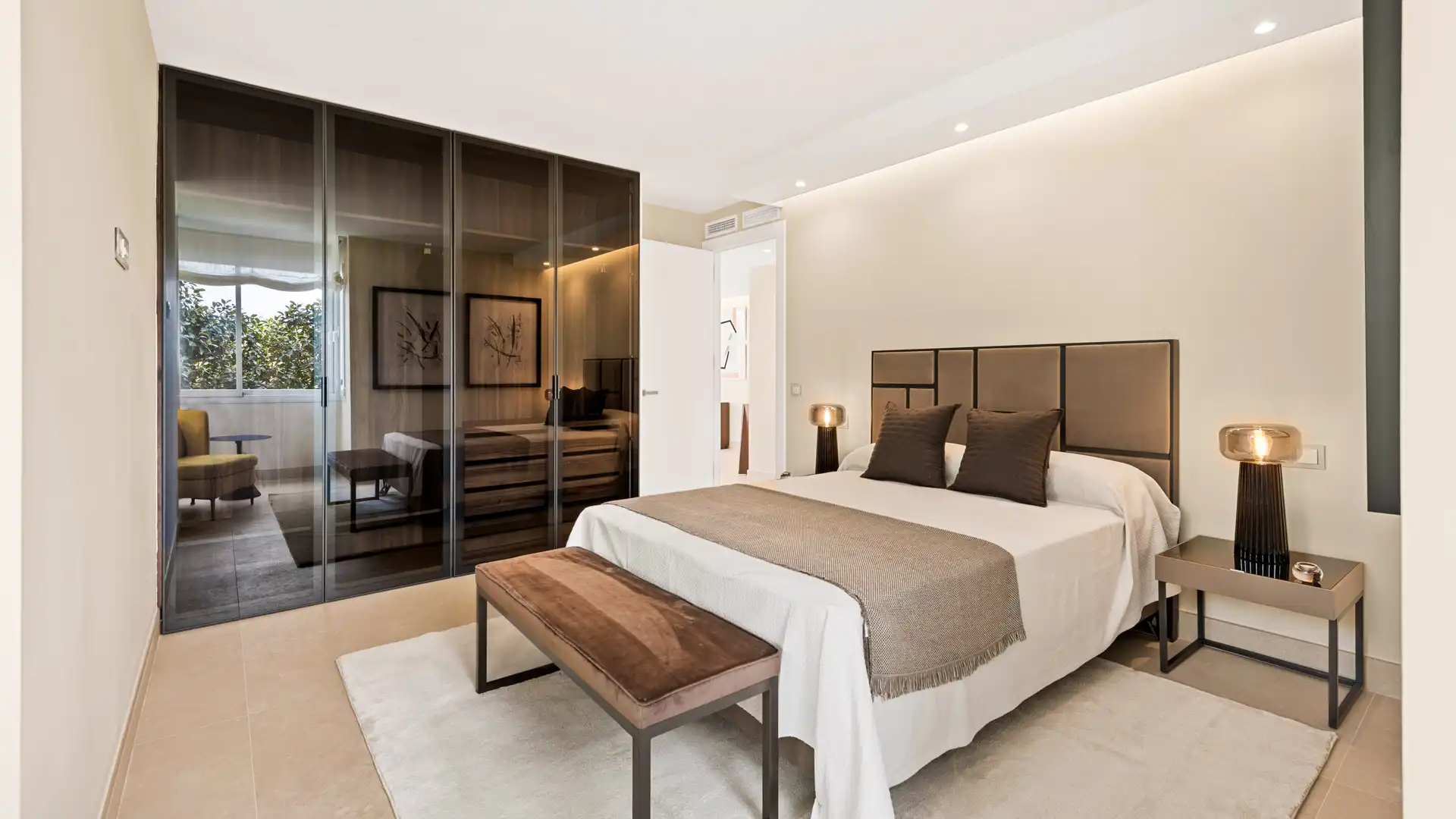 Bedroom of Apartments for sale in Marbella  with Air Conditioner, Heating and Terrace