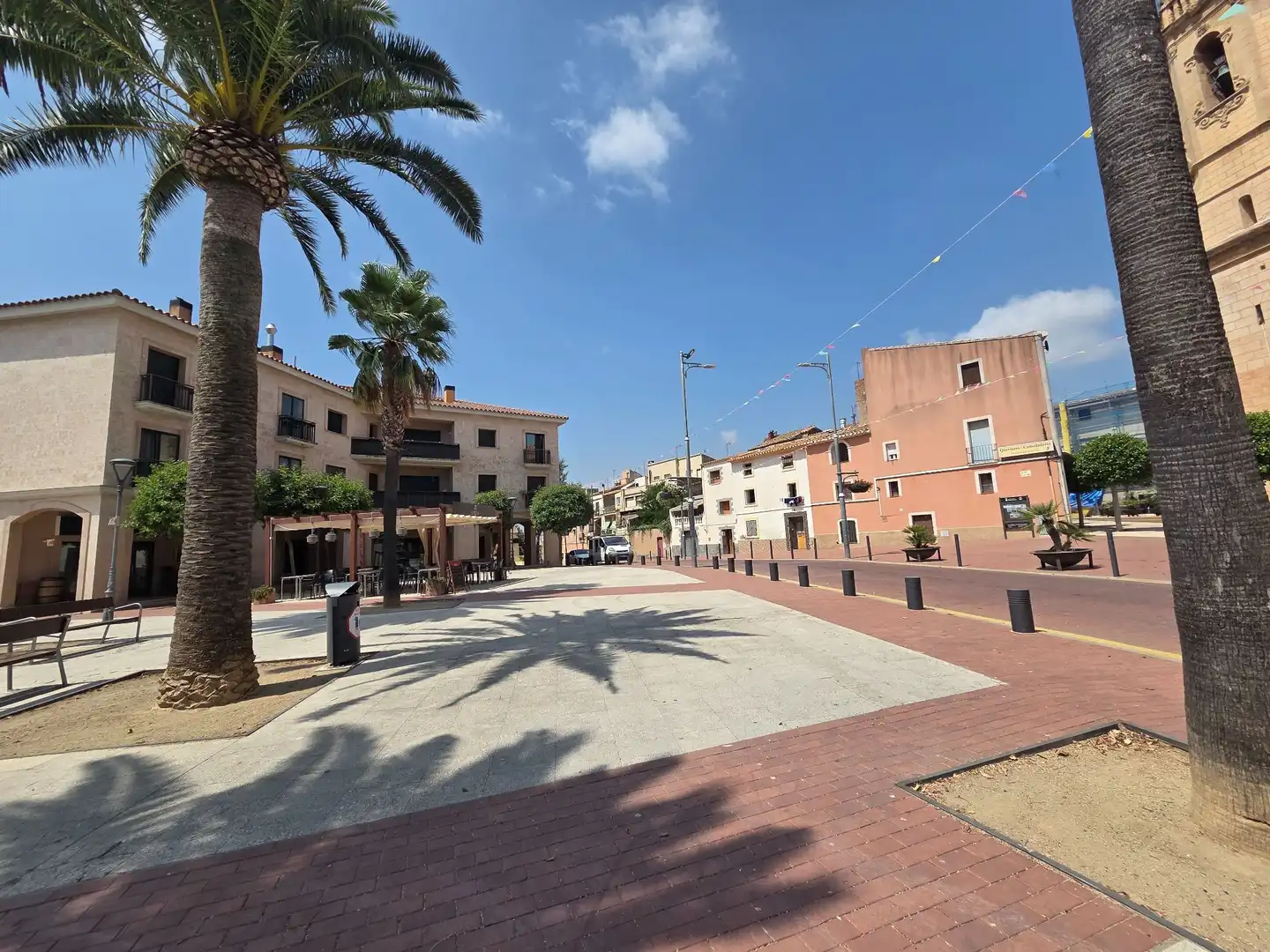 Vista exterior de Piso en venta en Vinyols i els Arcs con Calefacción y Terraza