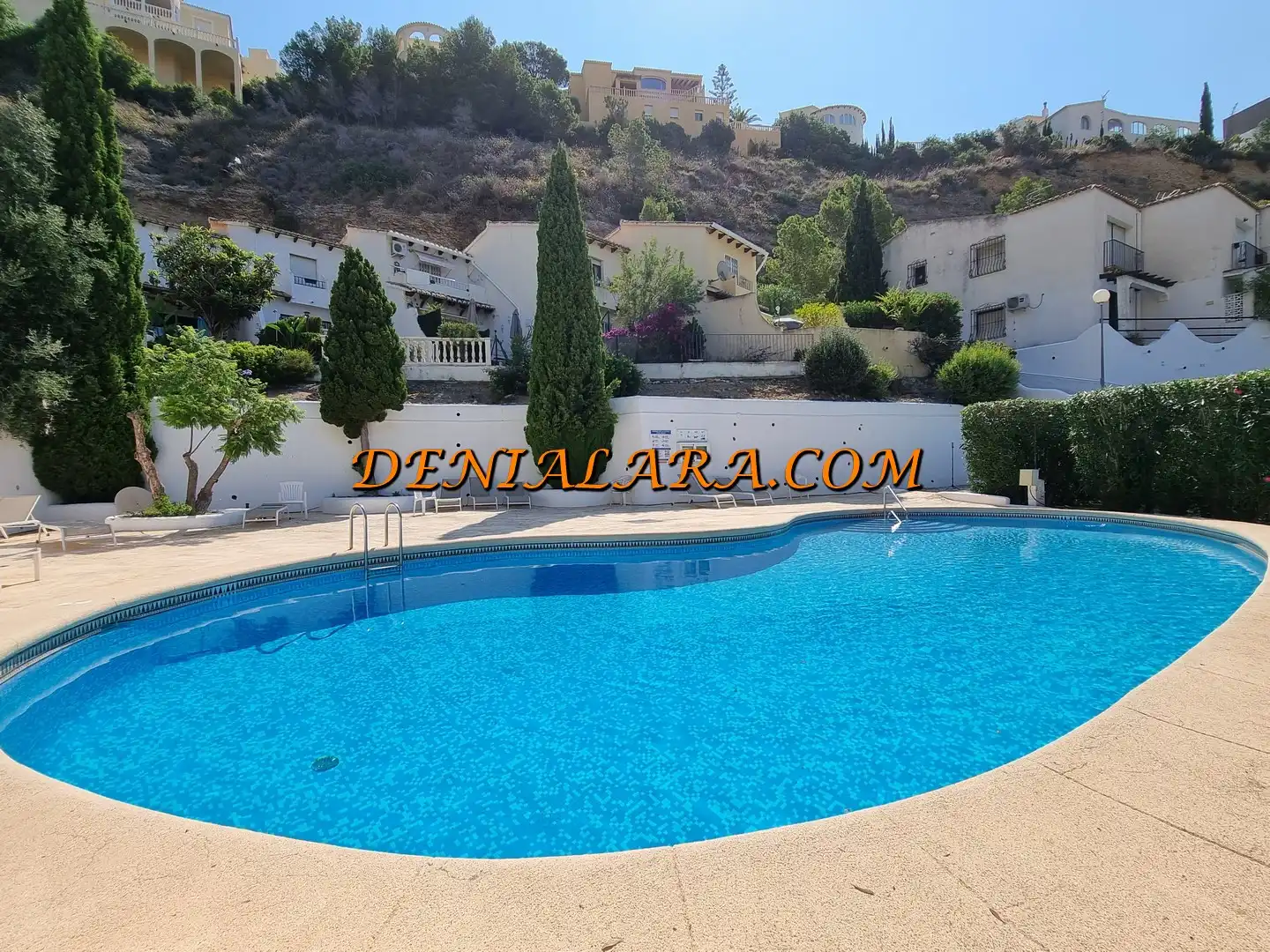 Piscina de Apartament en venda en Benitachell / El Poble Nou de Benitatxell amb Aire condicionat, Balcó i Internet