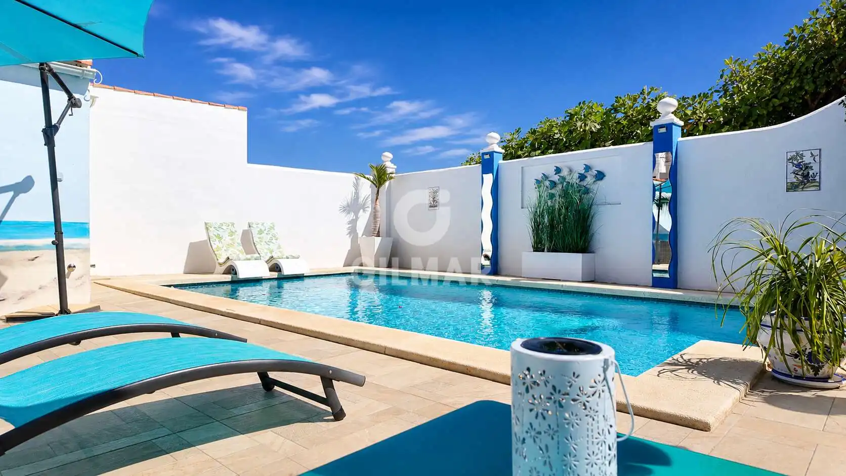 Piscina de Casa o xalet en venda en Benalmádena amb Calefacció, Jardí privat i Piscina