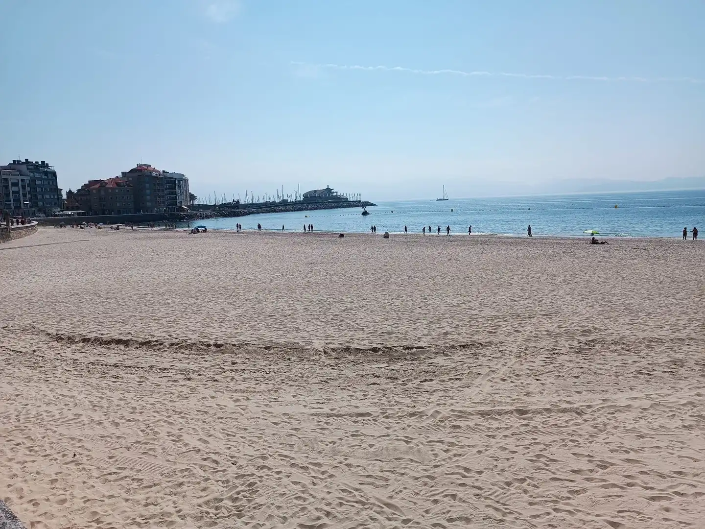 Vista exterior de Pis en venda en Sanxenxo amb Terrassa, Moblat i Forn