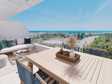 Apartamento con piscina en venta en El Faro de Calaburra - Chaparral
