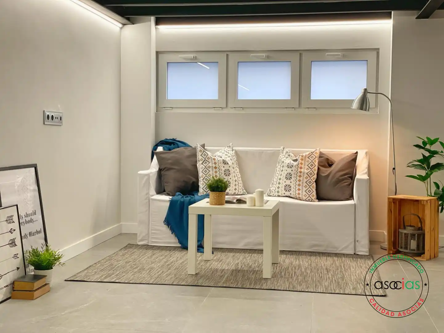 Sala d'estar de Pis en venda en Gijón  amb Calefacció