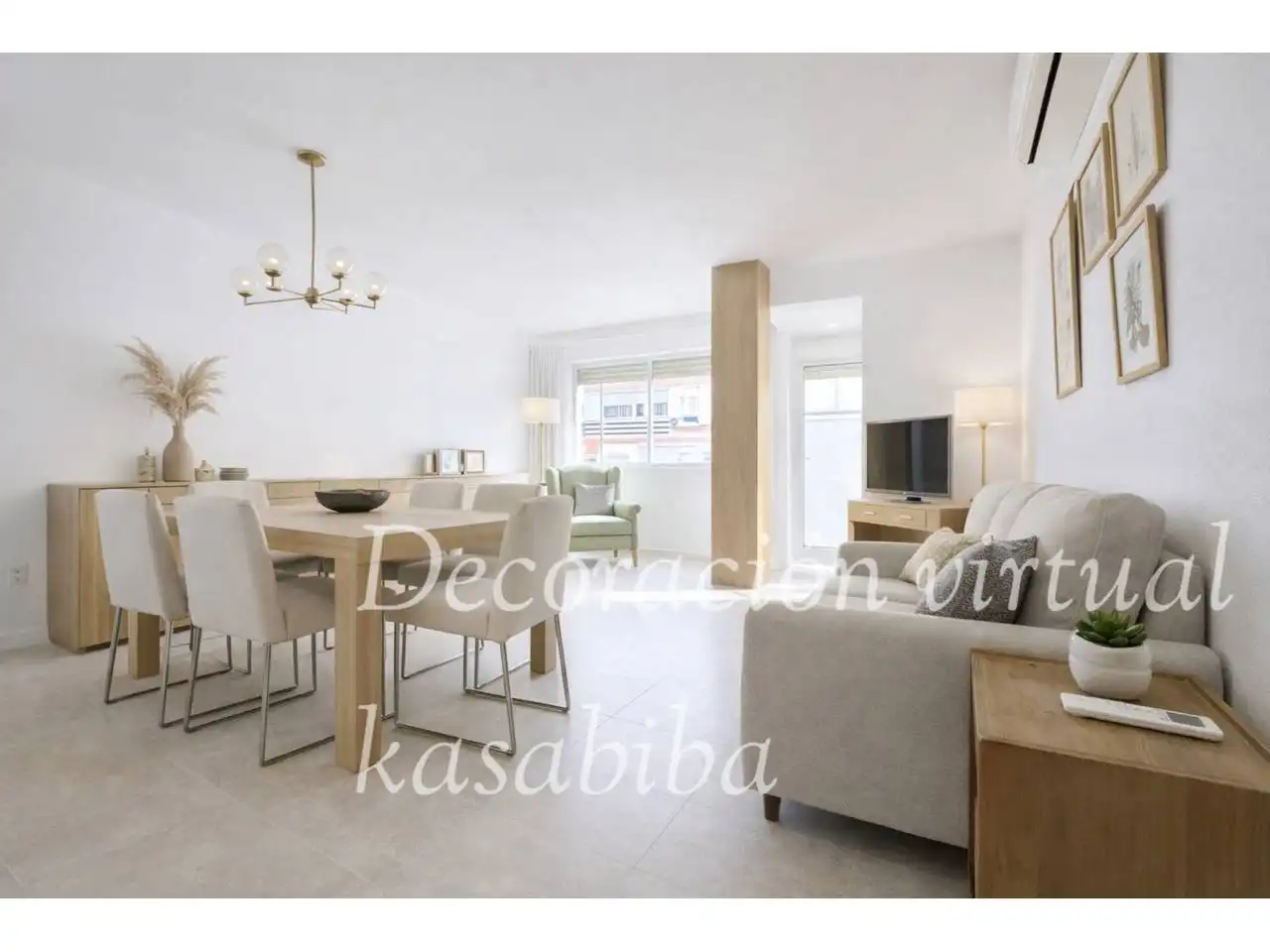Sala de estar de Piso en venta en  Valencia Capital con Balcón