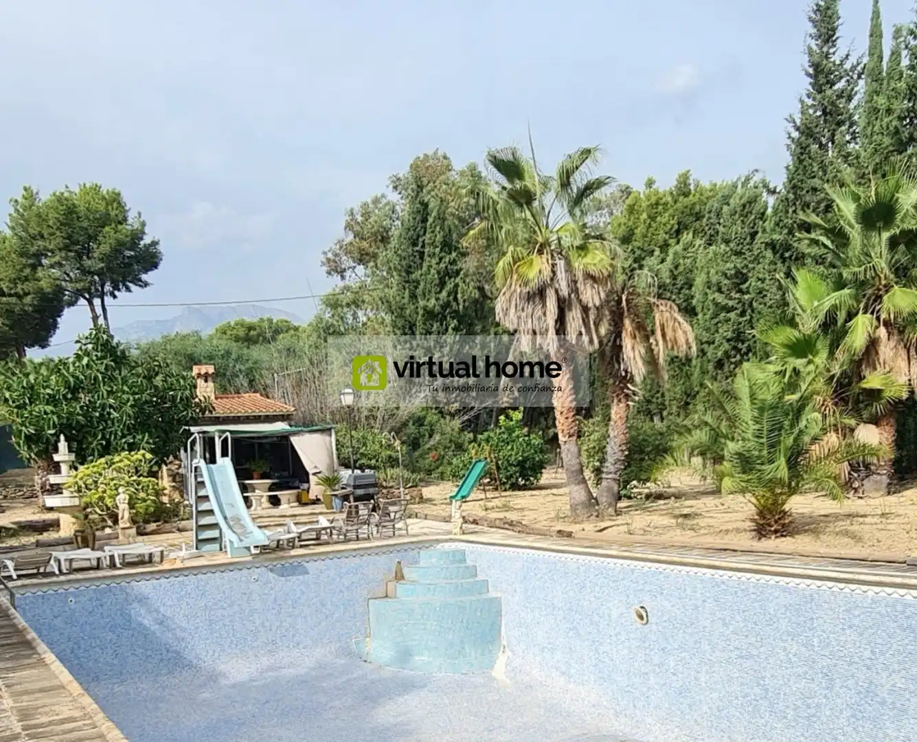 Jardí de Casa o xalet en venda en Benidorm amb Traster, Piscina i Moblat