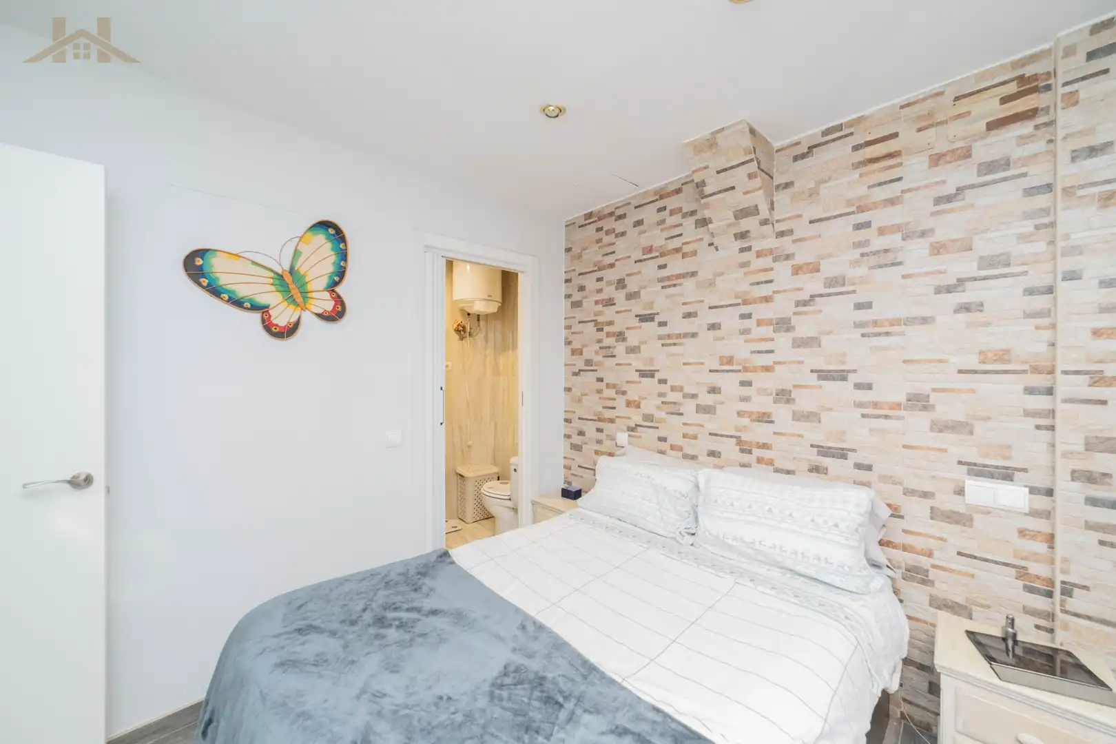 Schlafzimmer von Wohnung zum Verkauf in Navalcarnero mit Klimaanlage, Heizung und Privatgarten