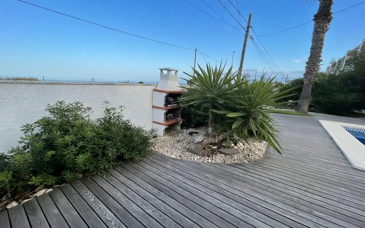 Terraza de Casa o chalet en venta en Vinaròs con Jardín privado, Terraza y Piscina