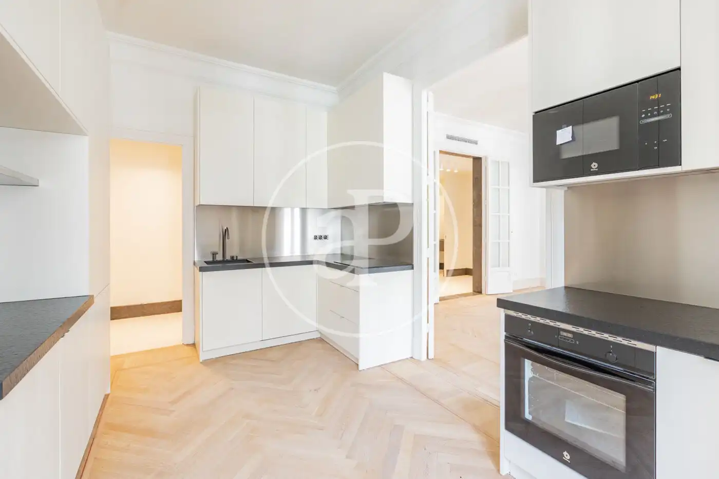 Küche von Wohnung zur Miete in Madrid mit Klimaanlage, Heizung und Möbliert