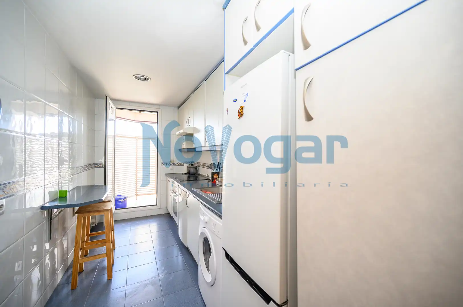 Kitchen of Flat for sale in Madrid  with Air Conditioner, Heating and Community pool