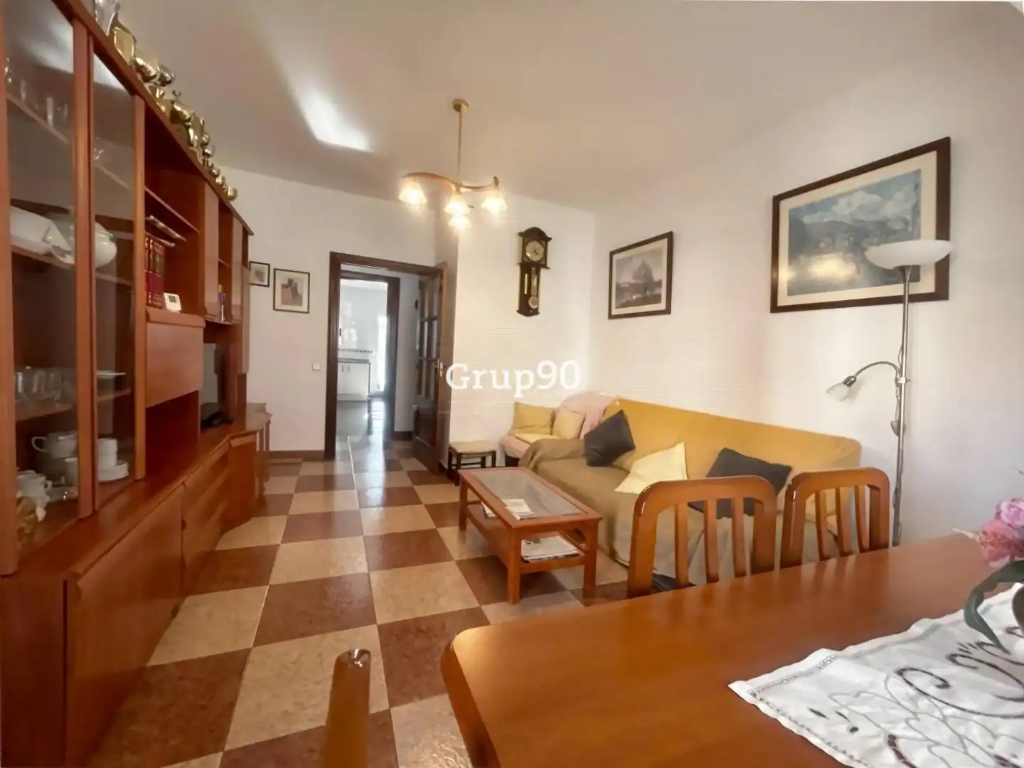 Living room of Flat for sale in  Lleida Capital  with Heating and Balcony