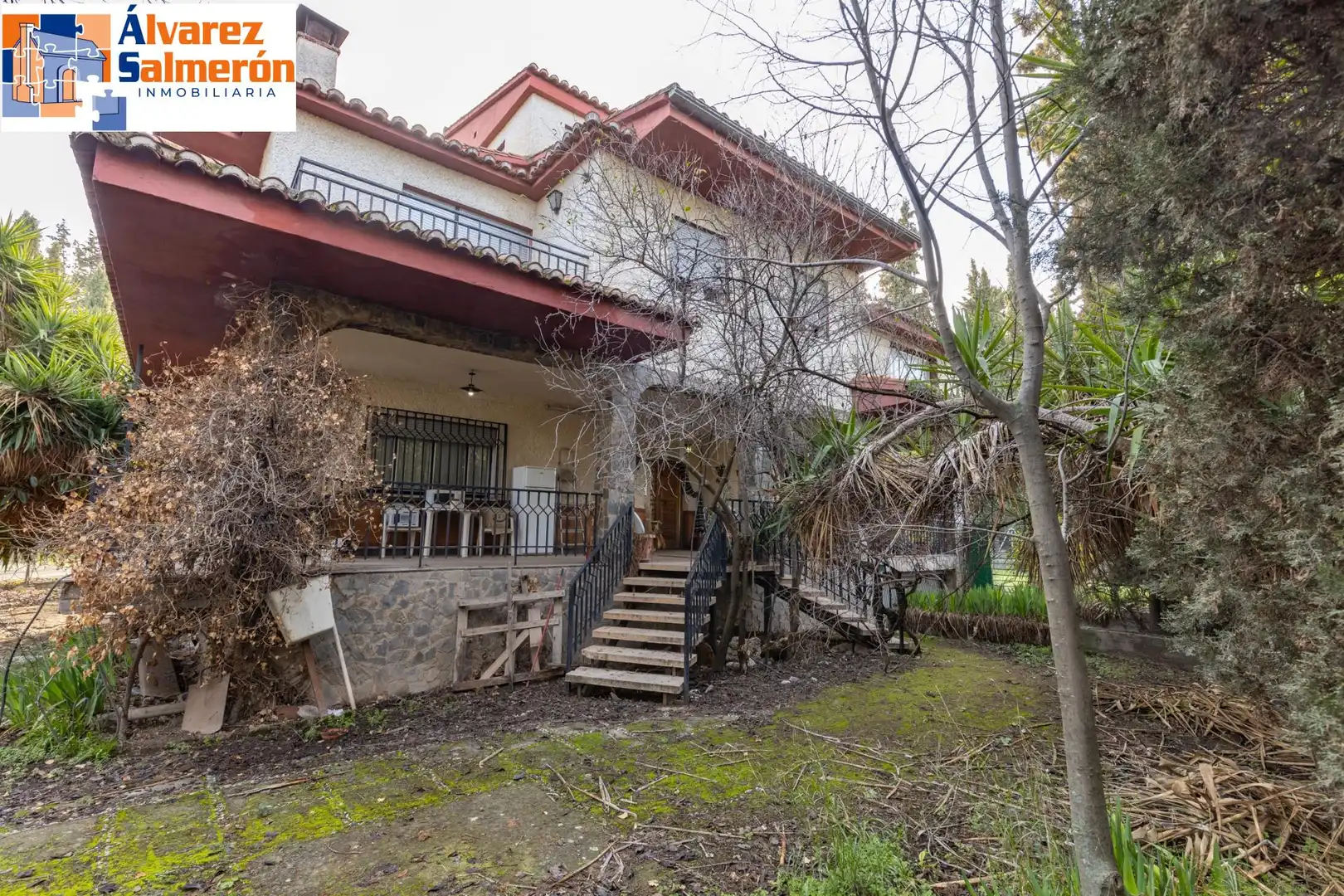 Garden of Houses for sale in La Zubia