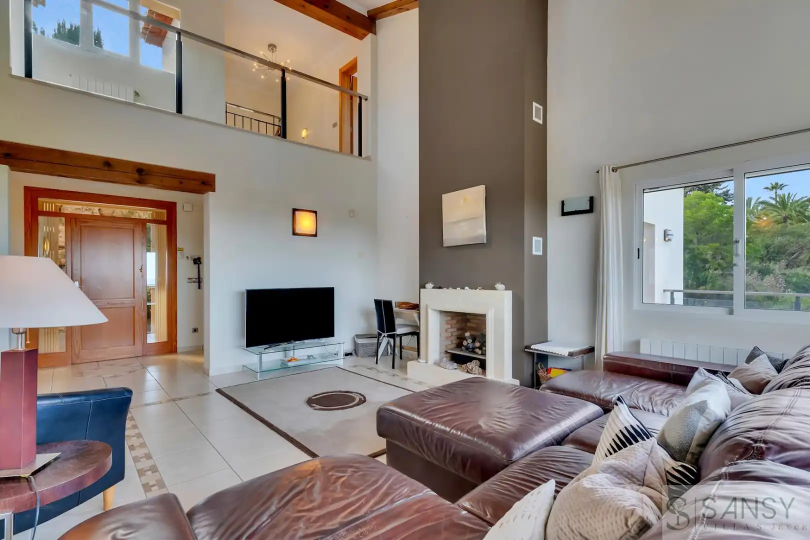 Sala de estar de Casa o chalet en venta en Jávea / Xàbia con Aire acondicionado, Calefacción y Piscina