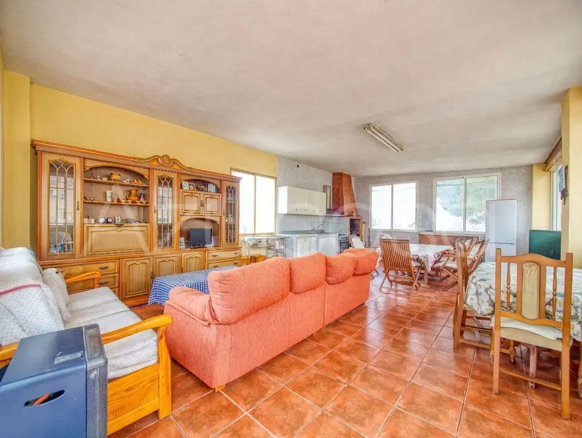 Sala de estar de Casa o chalet en venta en Alicante / Alacant con Aire acondicionado, Terraza y Trastero
