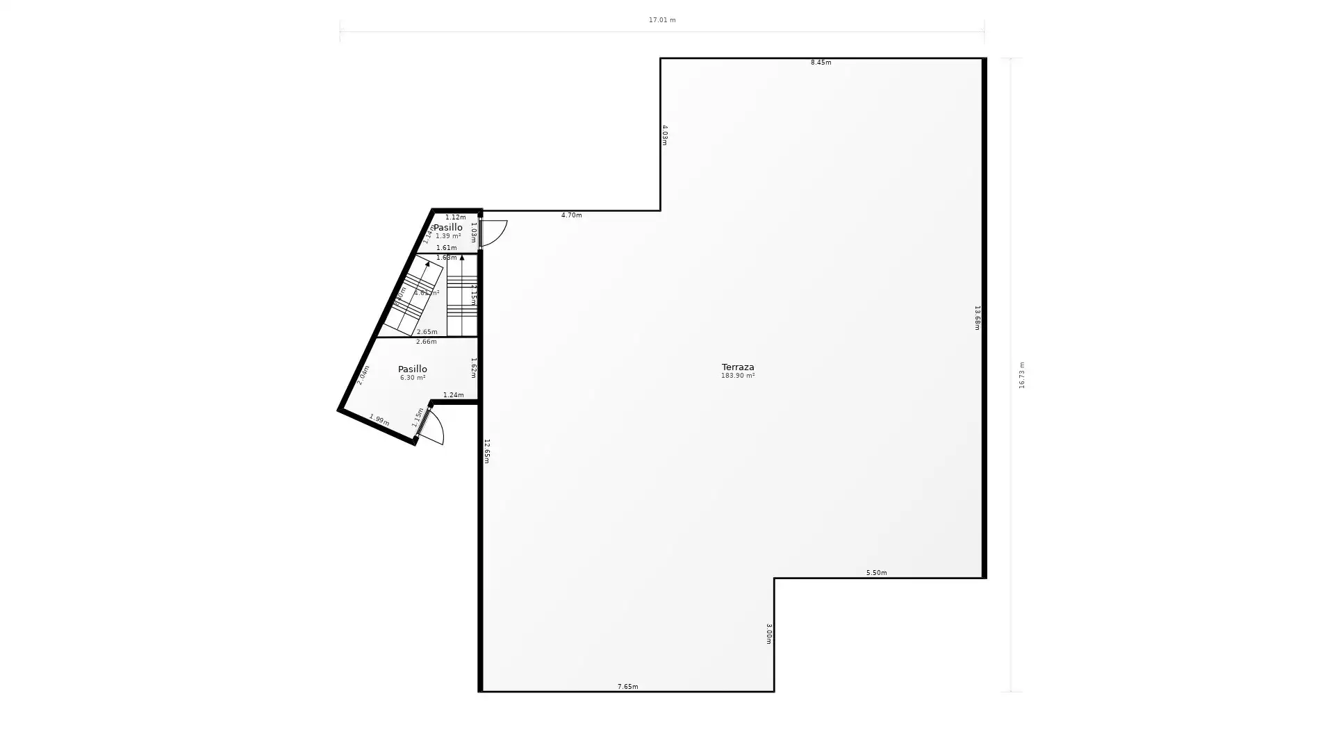 Einfamilien-Reihenhaus zum Verkauf in Barcelona mit Terrasse und Abstellraum