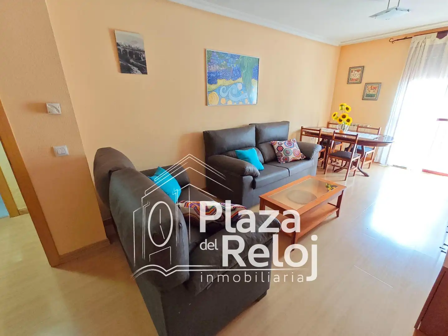 Sala d'estar de Dúplex en venda en Talavera de la Reina amb Calefacció, Terrassa i Moblat