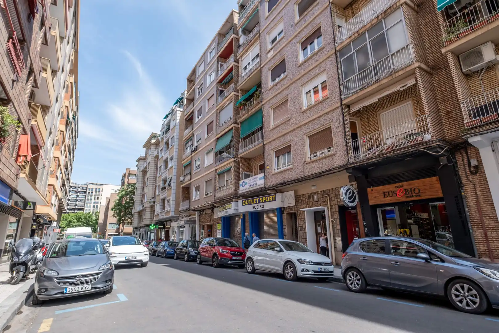 Exterior view of Flat for sale in Zaragoza  with Heating, Terrace and Storage room