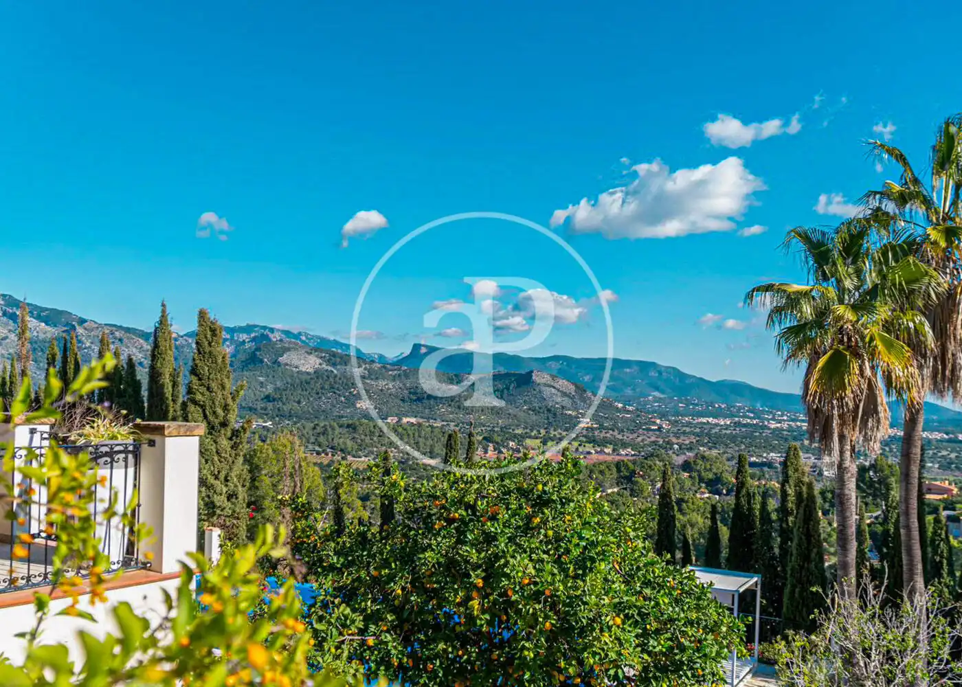 Vista exterior de Casa o chalet de alquiler en Esporles con Aire acondicionado, Calefacción y Jardín privado